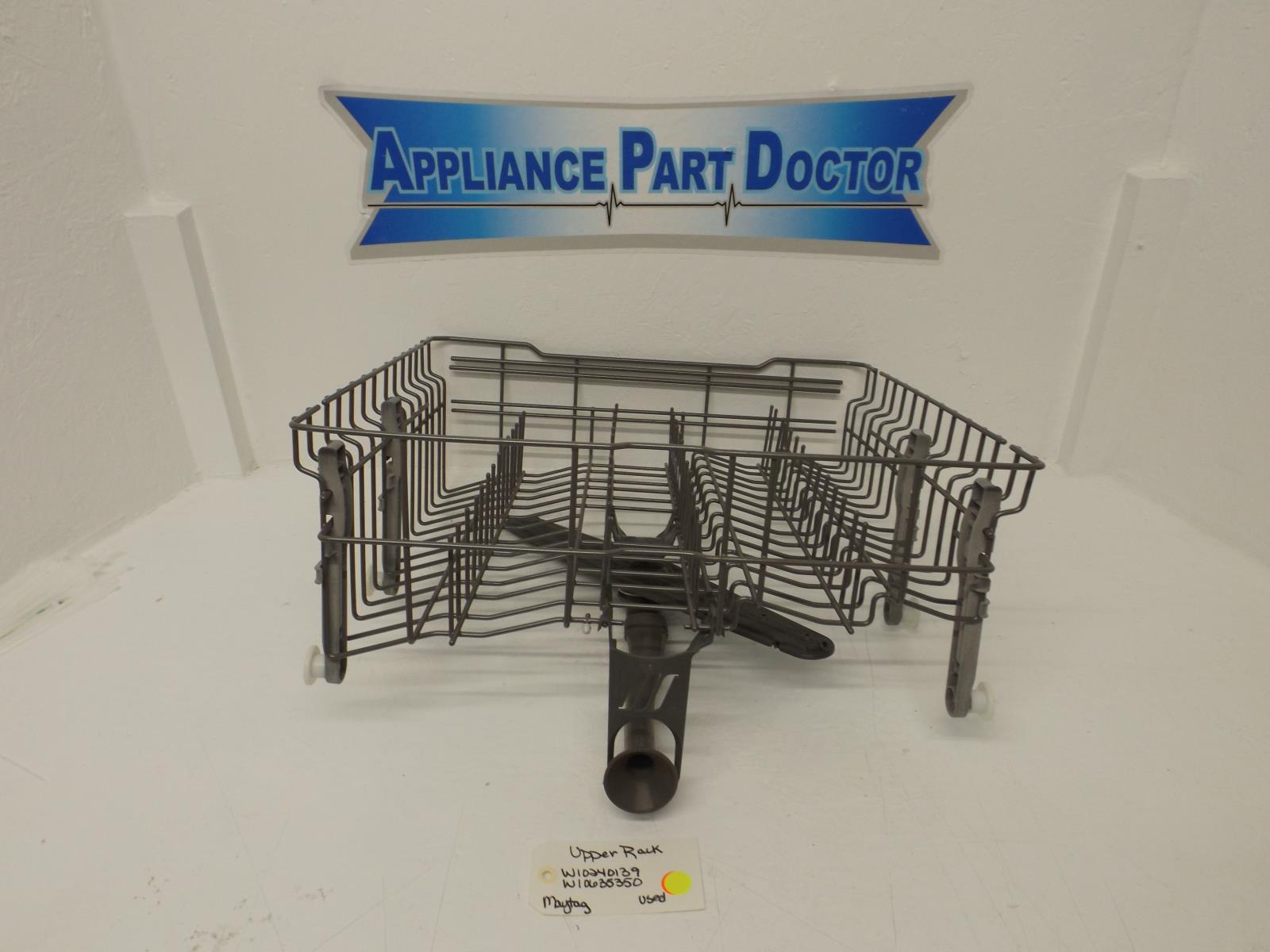 Maytag Dishwasher W10240139 W10635350 Upper Rack Used Maytag Dishwasher W10240139 W10635350 Upper Rack Used